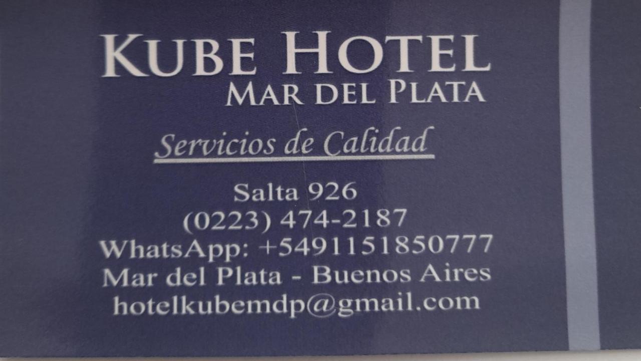 Hotel Kube Mar del Plata Exterior photo